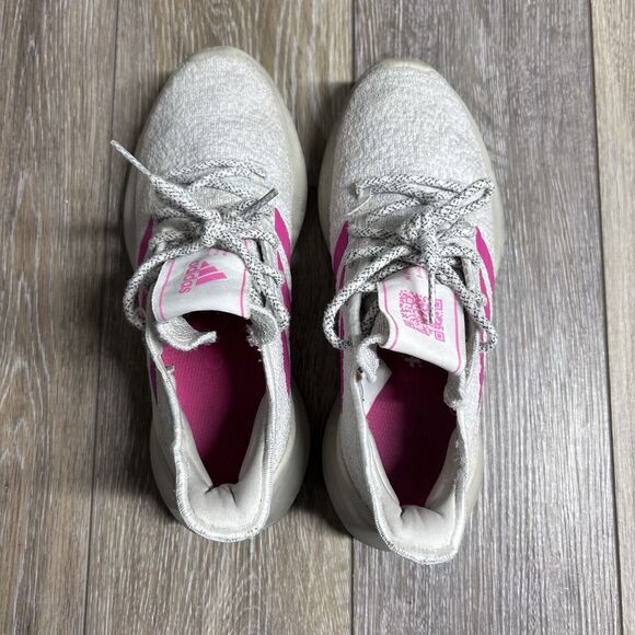 Adidas G27237 Women's US Size 7 Sensebounce + Running Sneaker Shoes White Pink - Picture 8 of 11